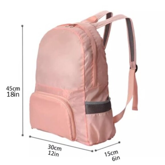 New! 3 in1 Folding Travel Backpack duffle Bag weekender bag gym bag - Picture 6 of 10